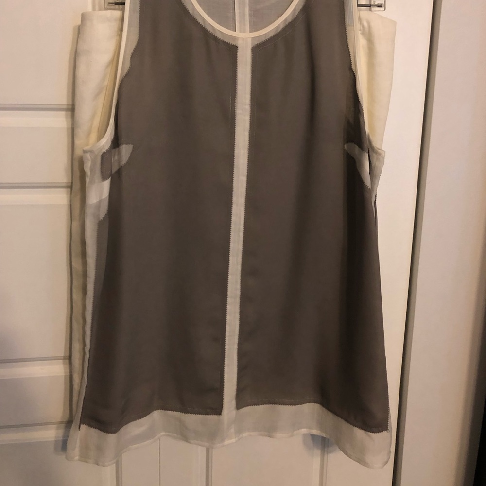 Brand New J brand silk tank and skirt set size 8
